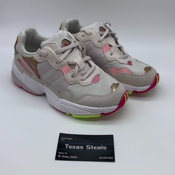 NEW Adidas Yung-96 Junior White Pink